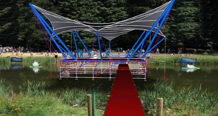 Latitude Festival Stage Canopy